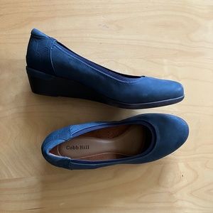 Cobb Hill by New Balance Blue Wedges